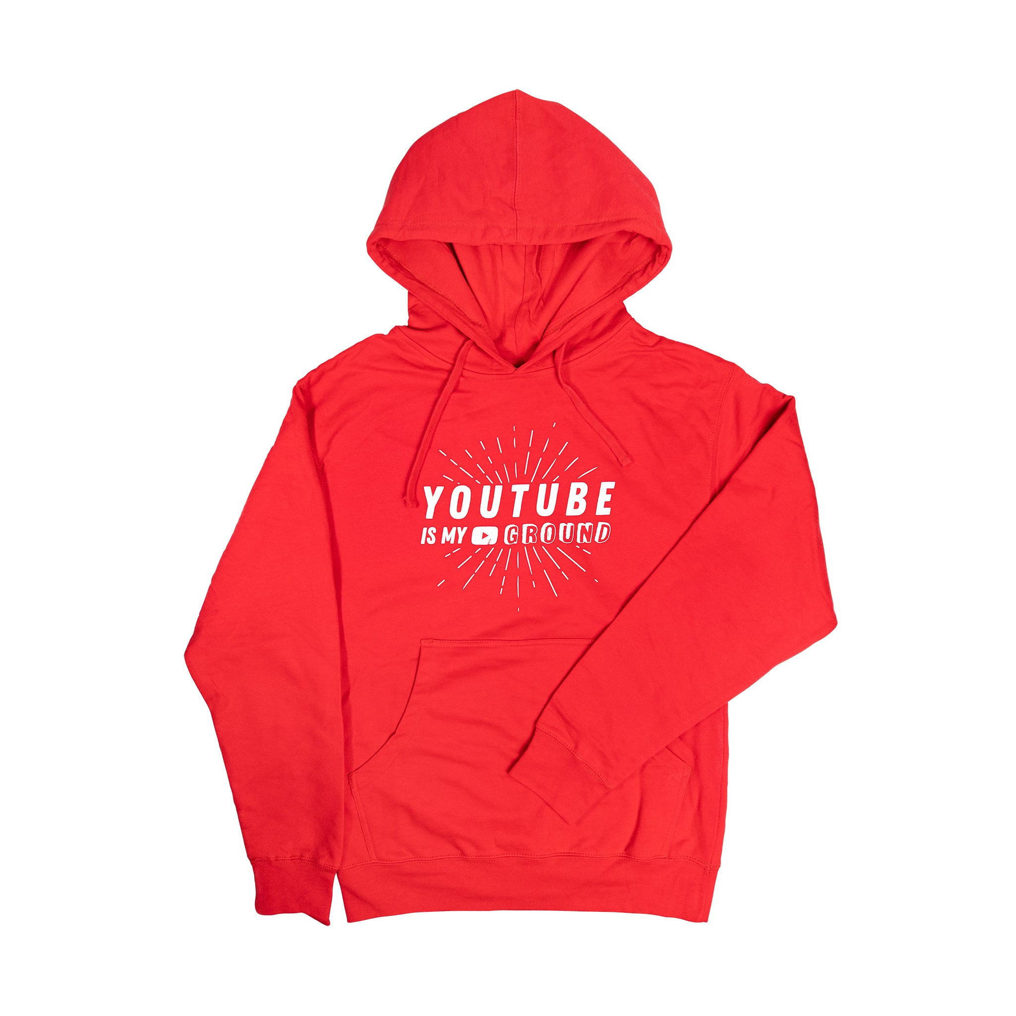 Super Carlin Brothers Red YouTube Hoodie
