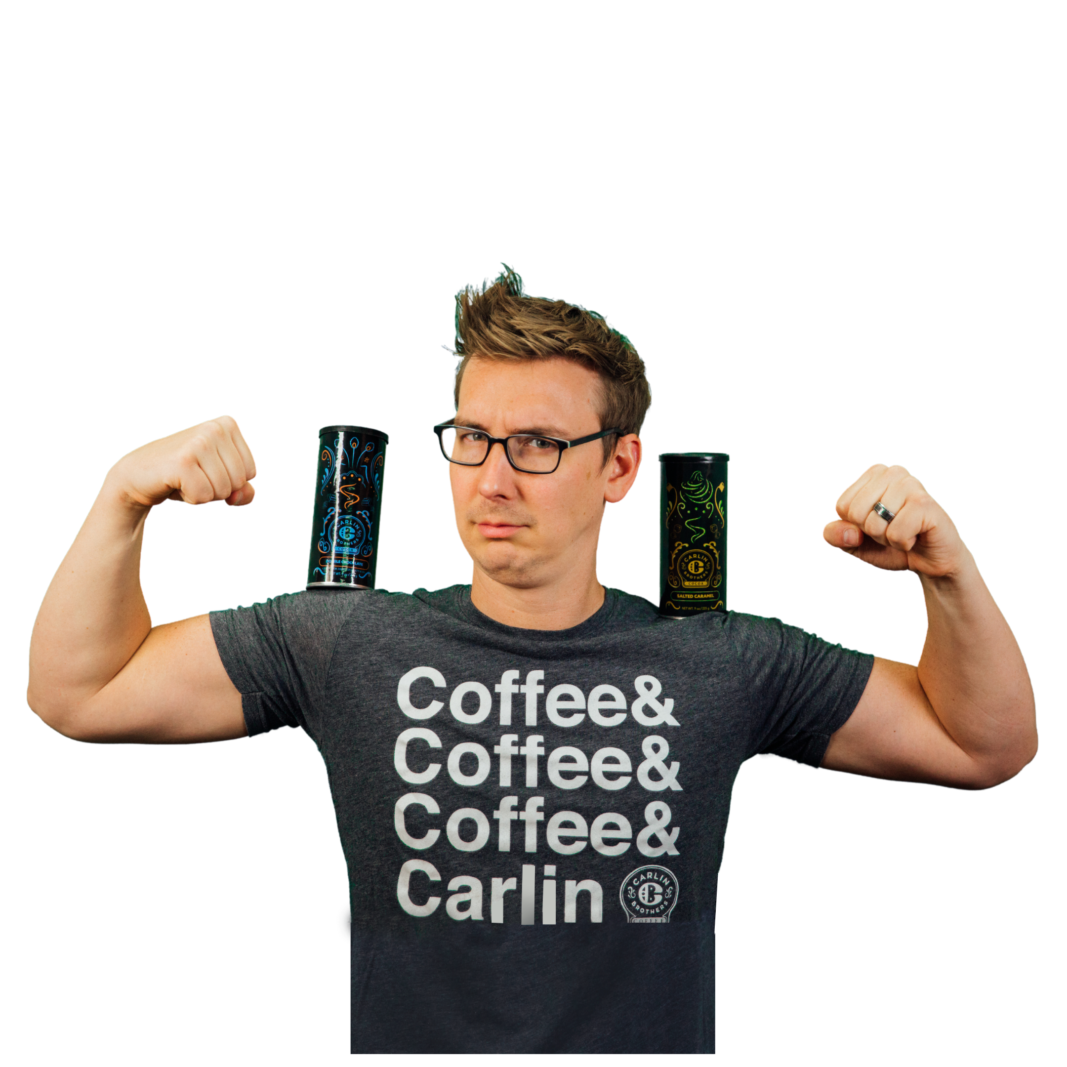 Coffee and Carlin Graphic Tee