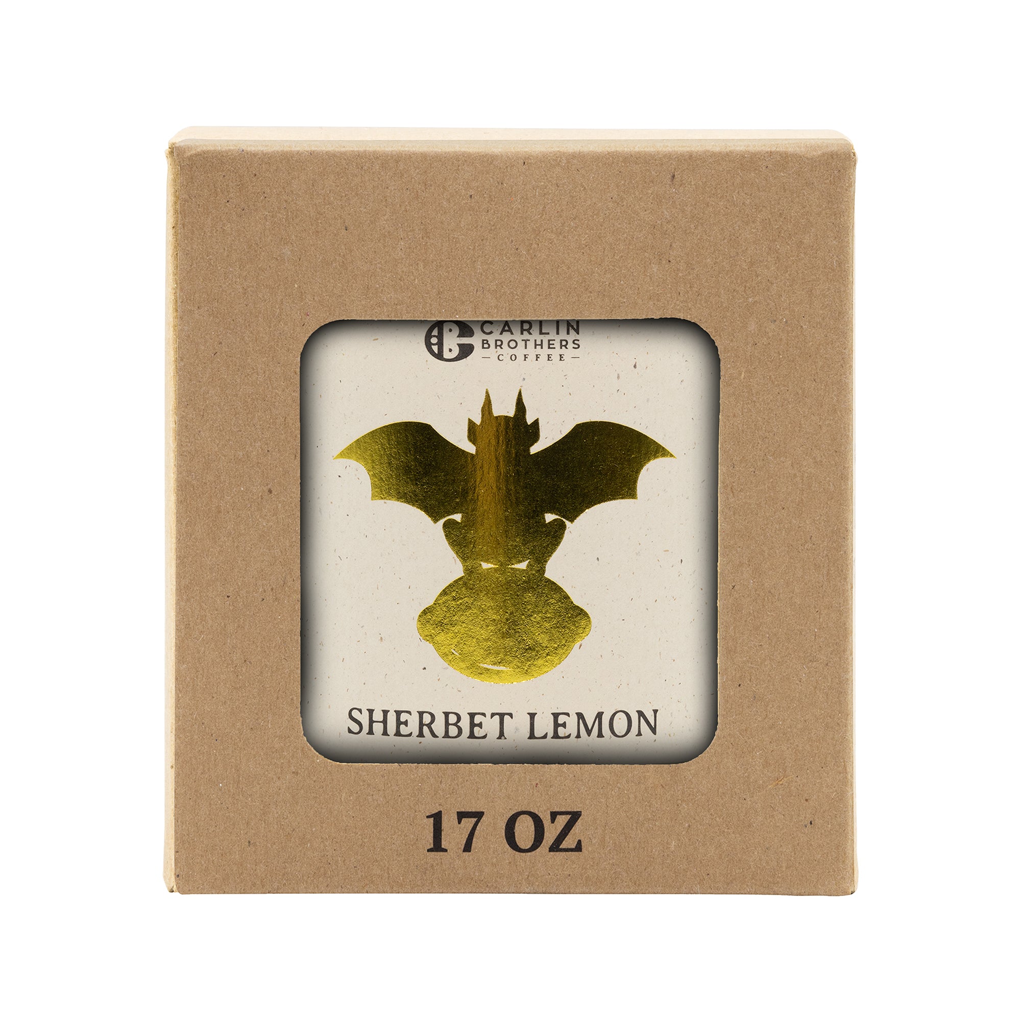 Carlin Brothers Mercantile Sherbet Lemon 17 oz Candle in box