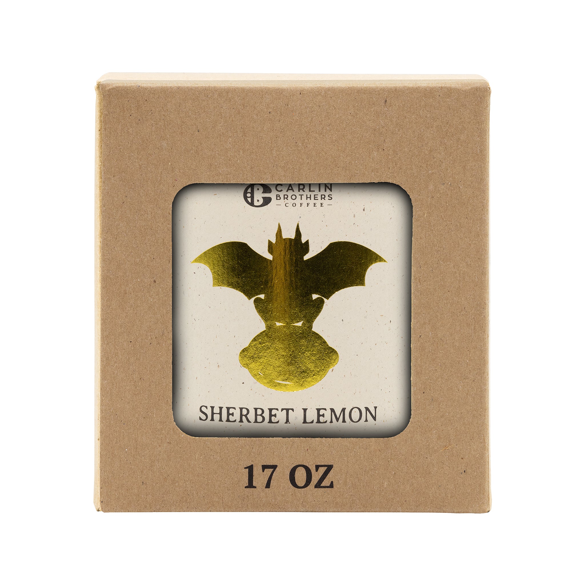 Carlin Brothers Mercantile Sherbet Lemon 17 oz Candle in box