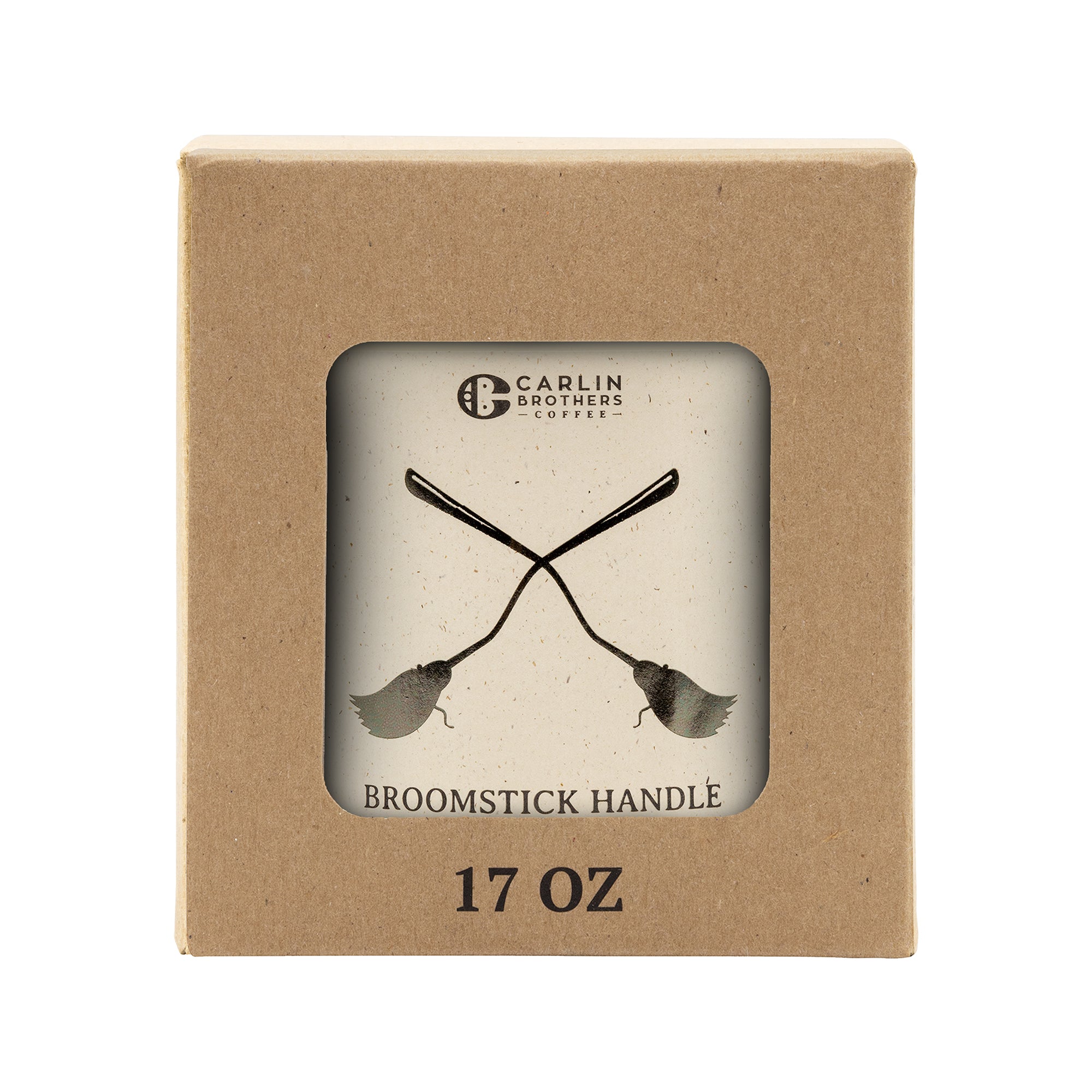 Carlin Brothers Mercantile Broomstick 17 oz Candle in box