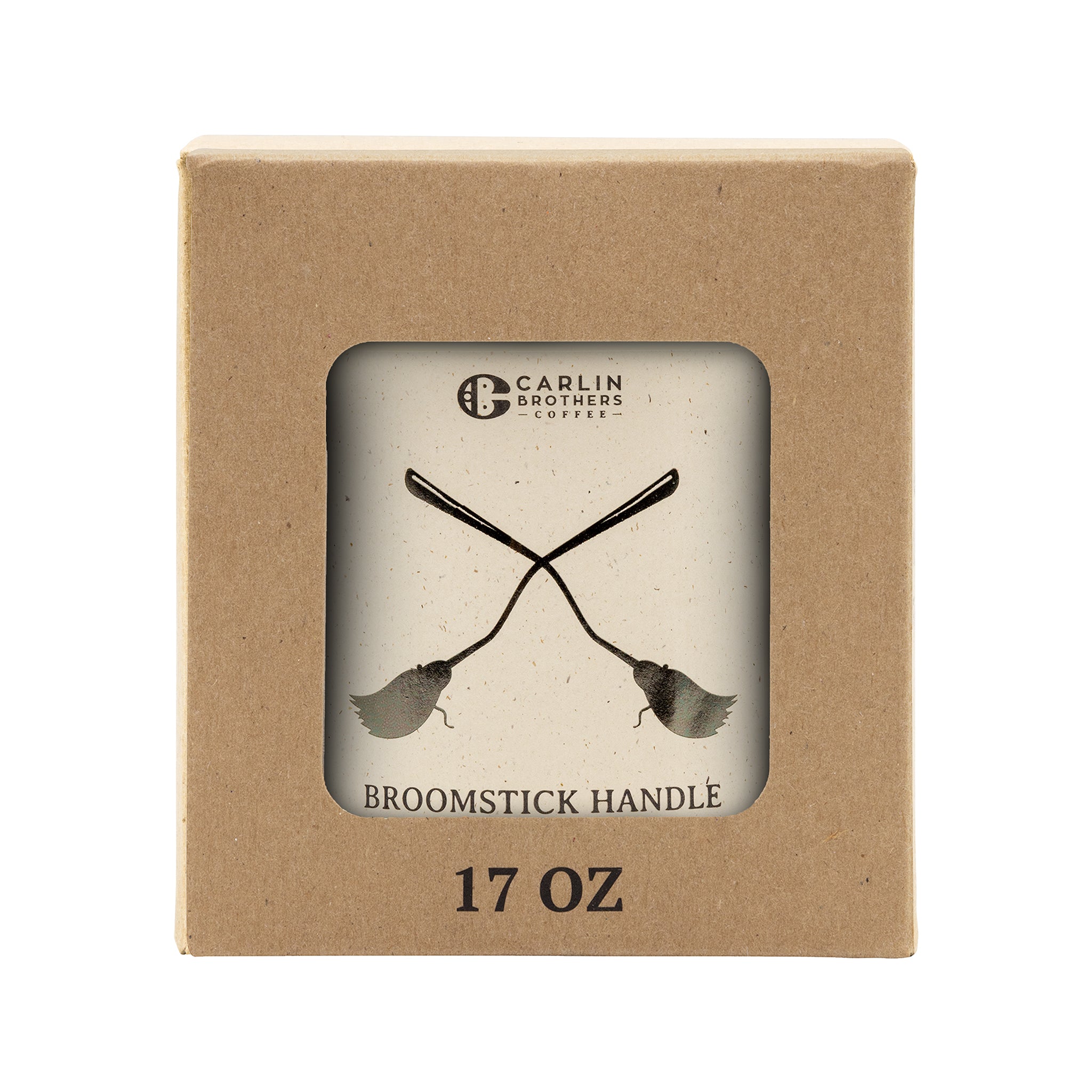 Carlin Brothers Mercantile Broomstick 17 oz Candle in box