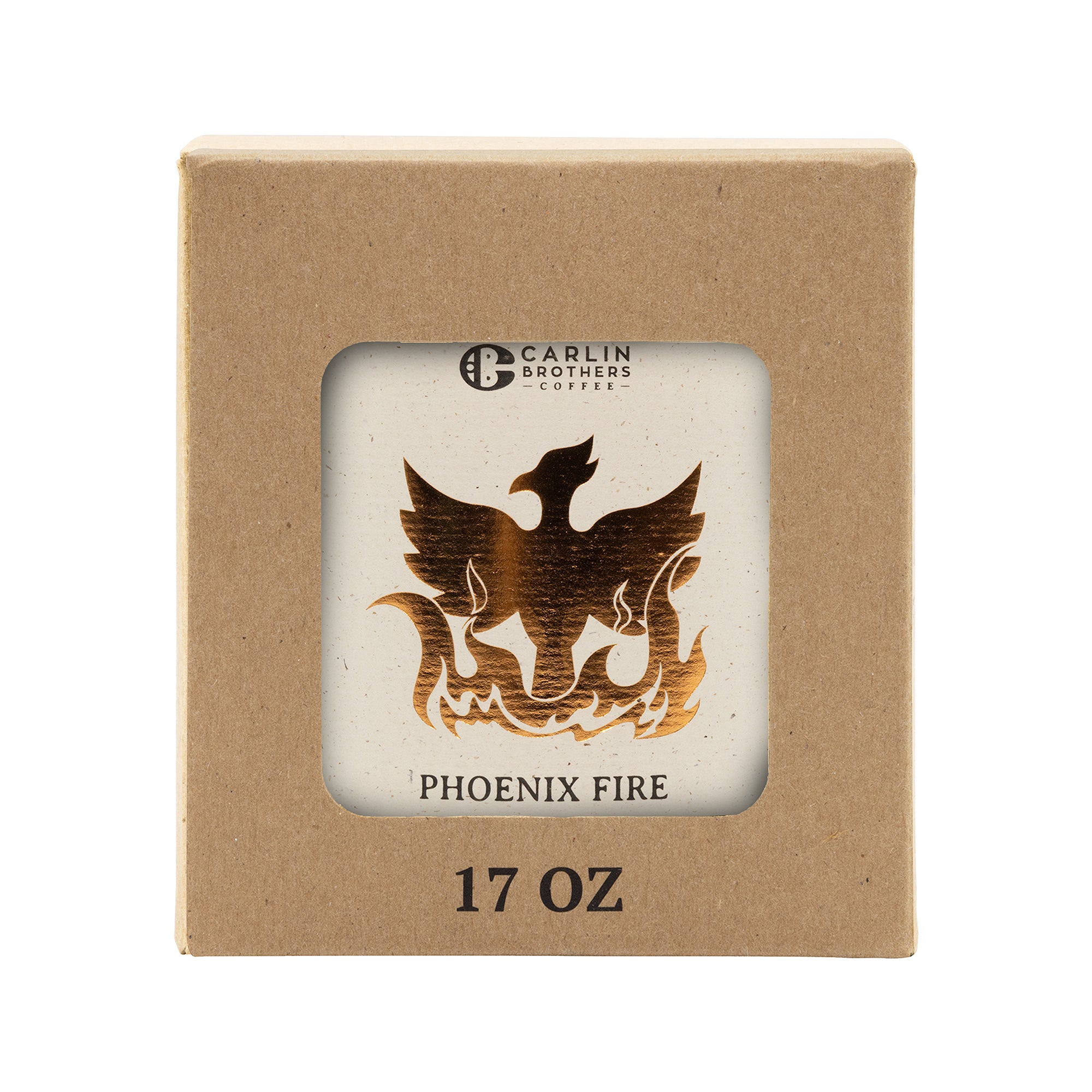 Carlin Brothers Mercantile Phoenix Fire 17 oz Candle in box
