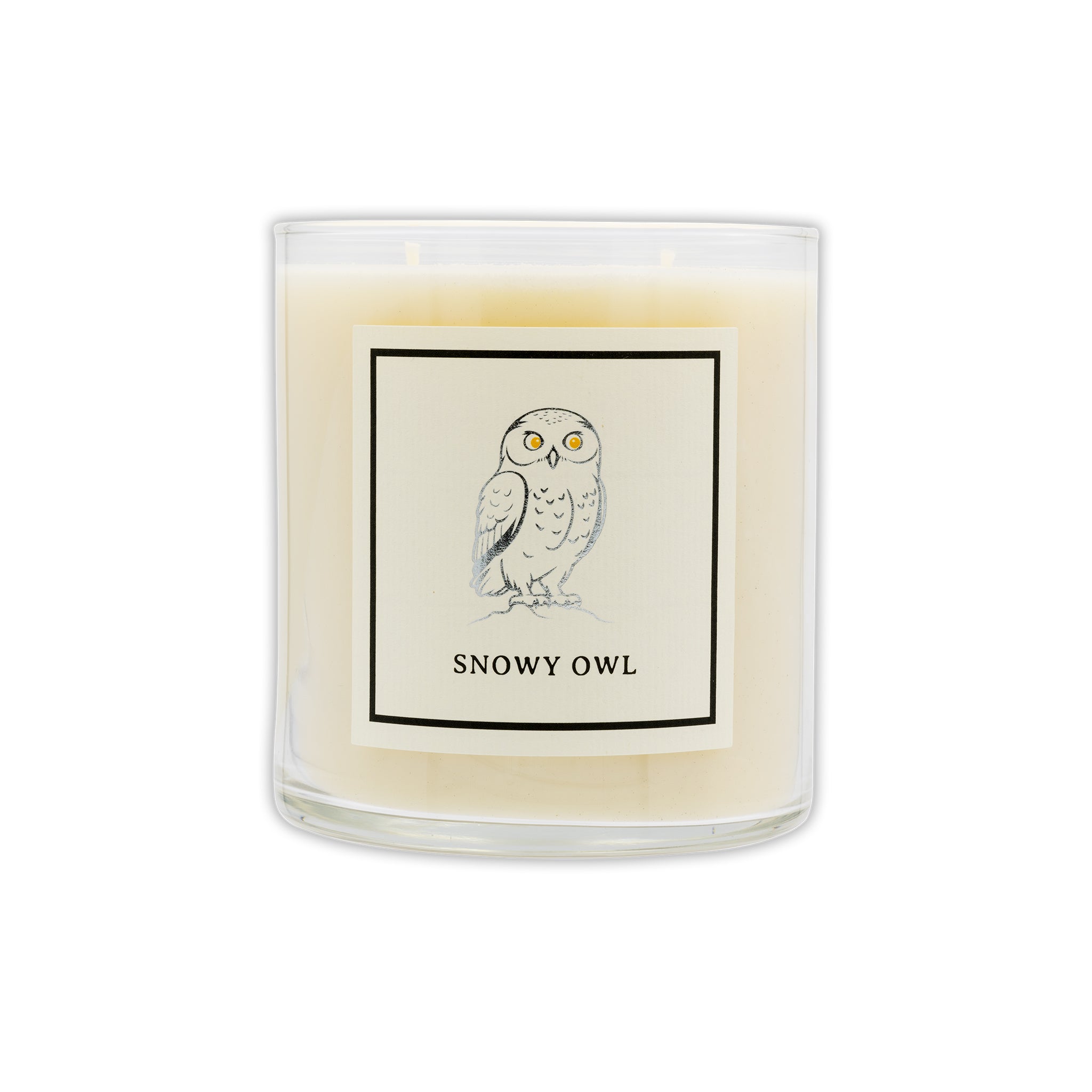 Snowy Owl Wizarding Candle