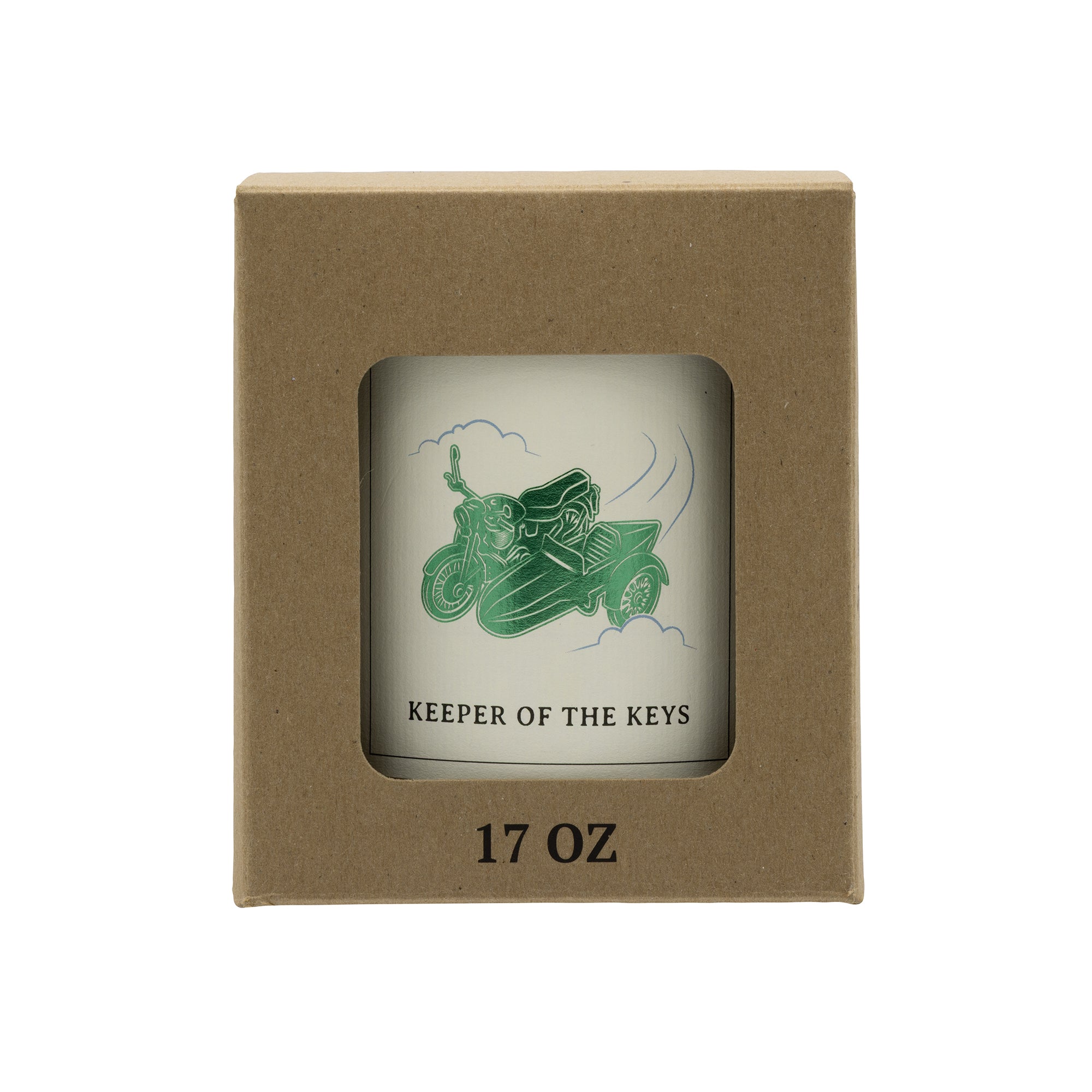 keeper of the keys motorcycle candle