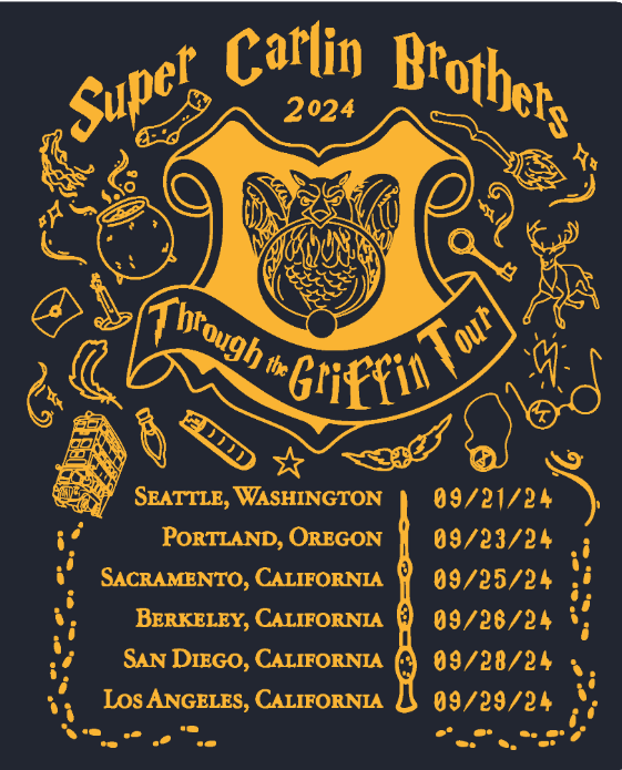 West Coast Through the Griffin Tour T-Shirt