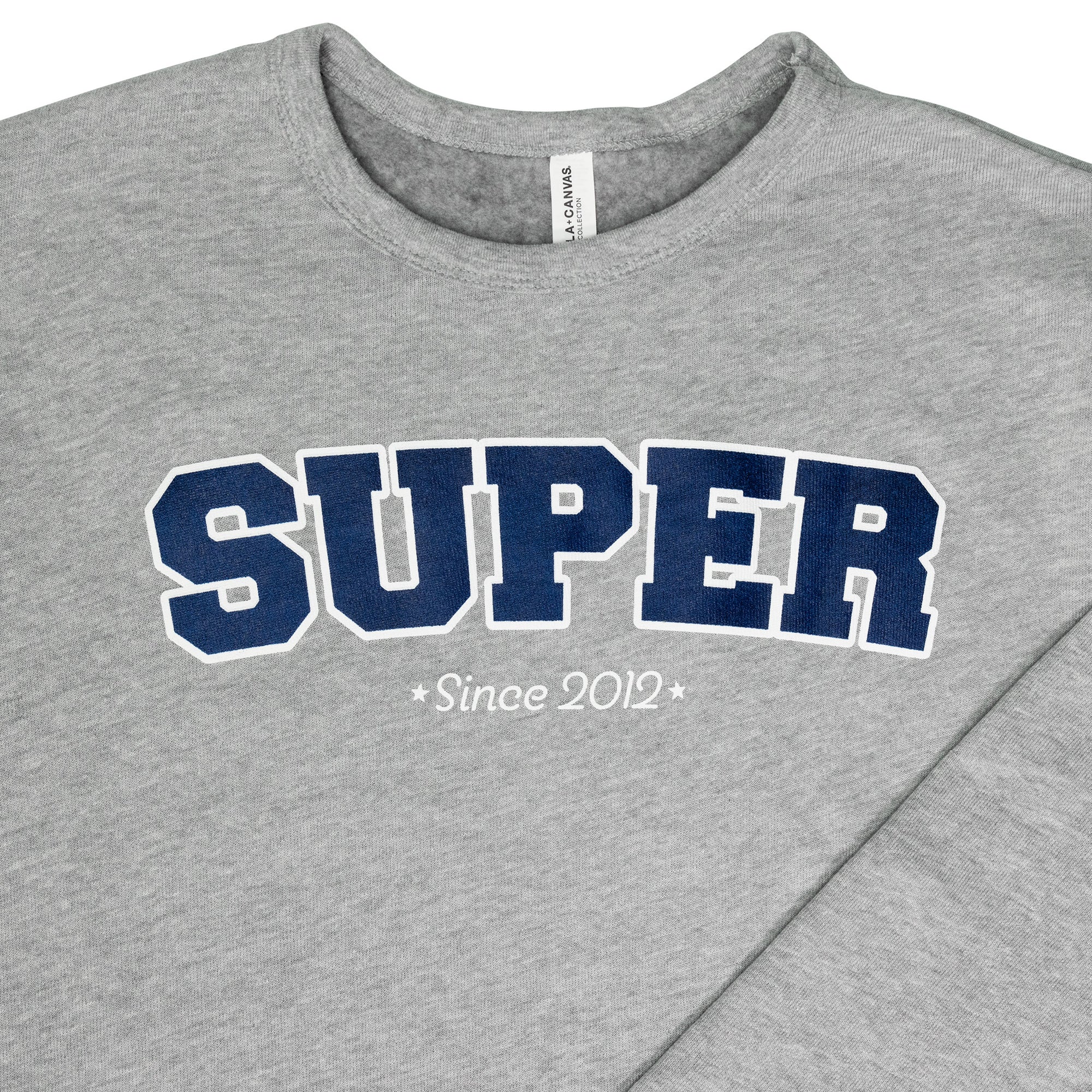 Carlin Brothers Mercantile Super Crewneck Close Up Logo
