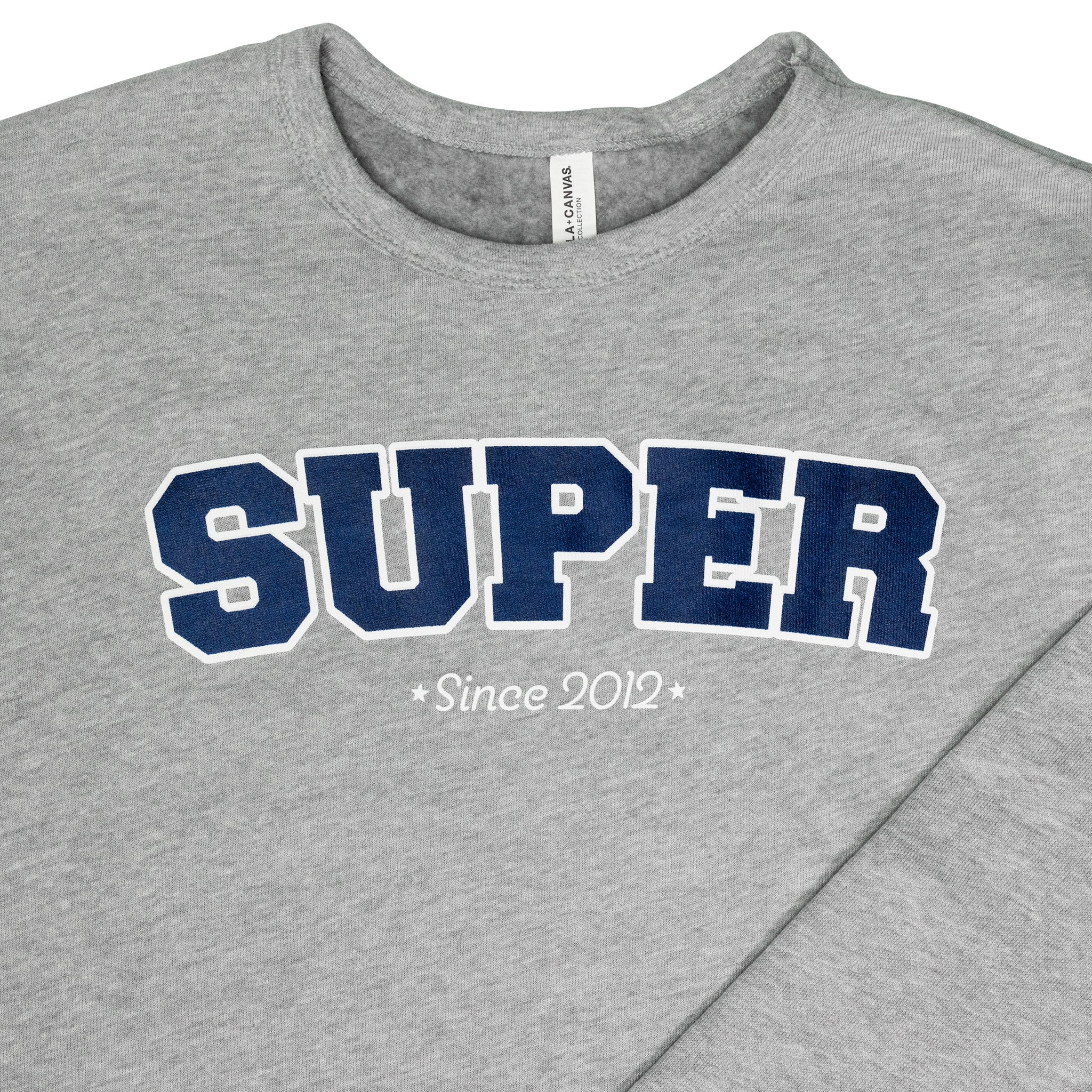 Carlin Brothers Mercantile Super Crewneck Close Up Logo