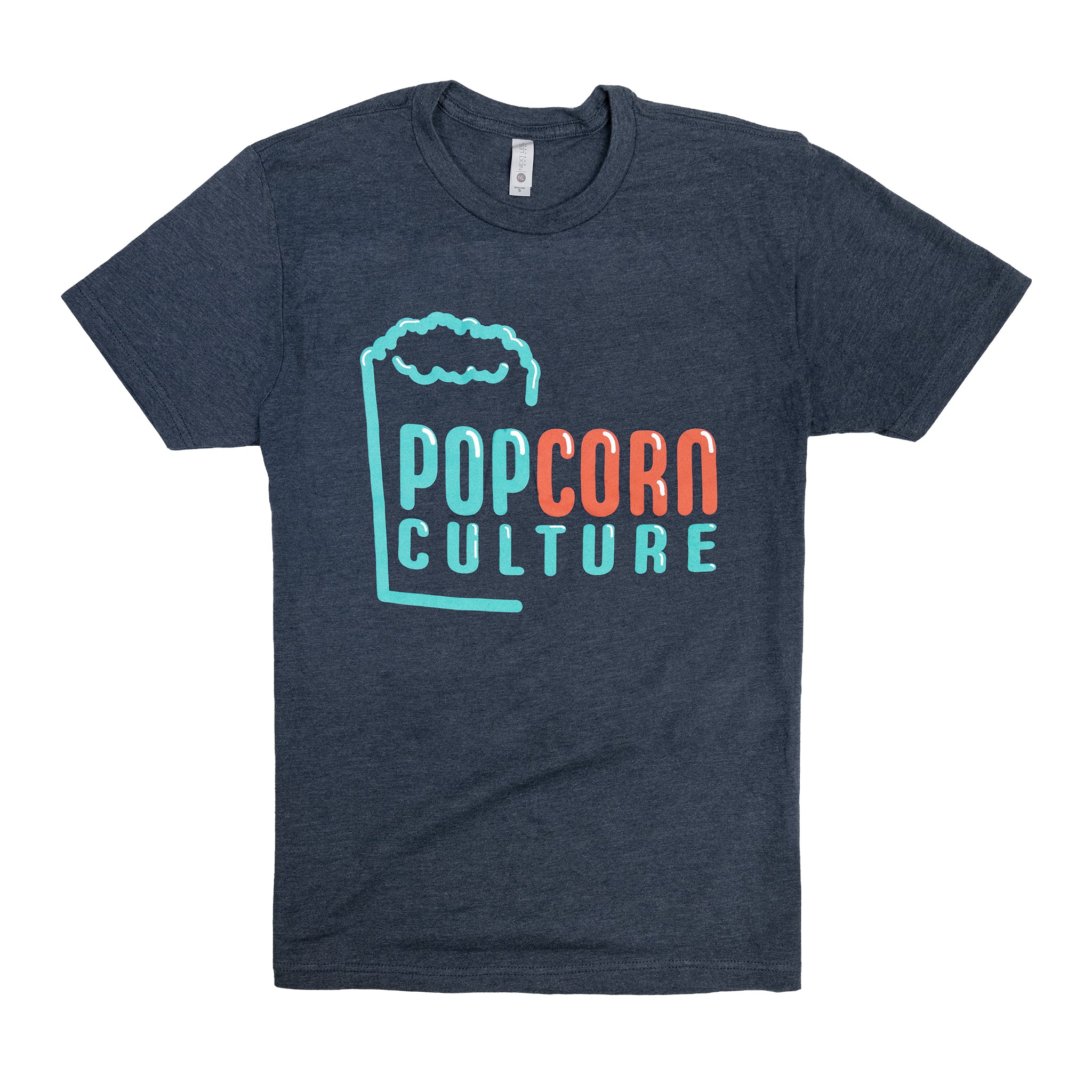 Super Carlin Brothers Gray Popcorn Culture T-Shirt